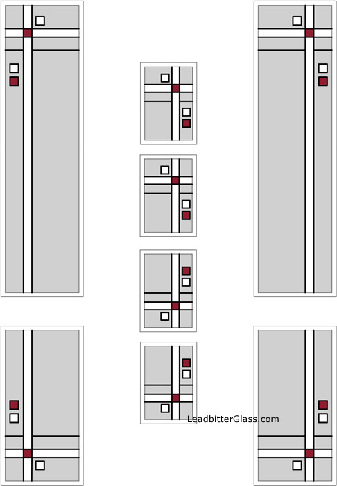 Mackintosh Style Door