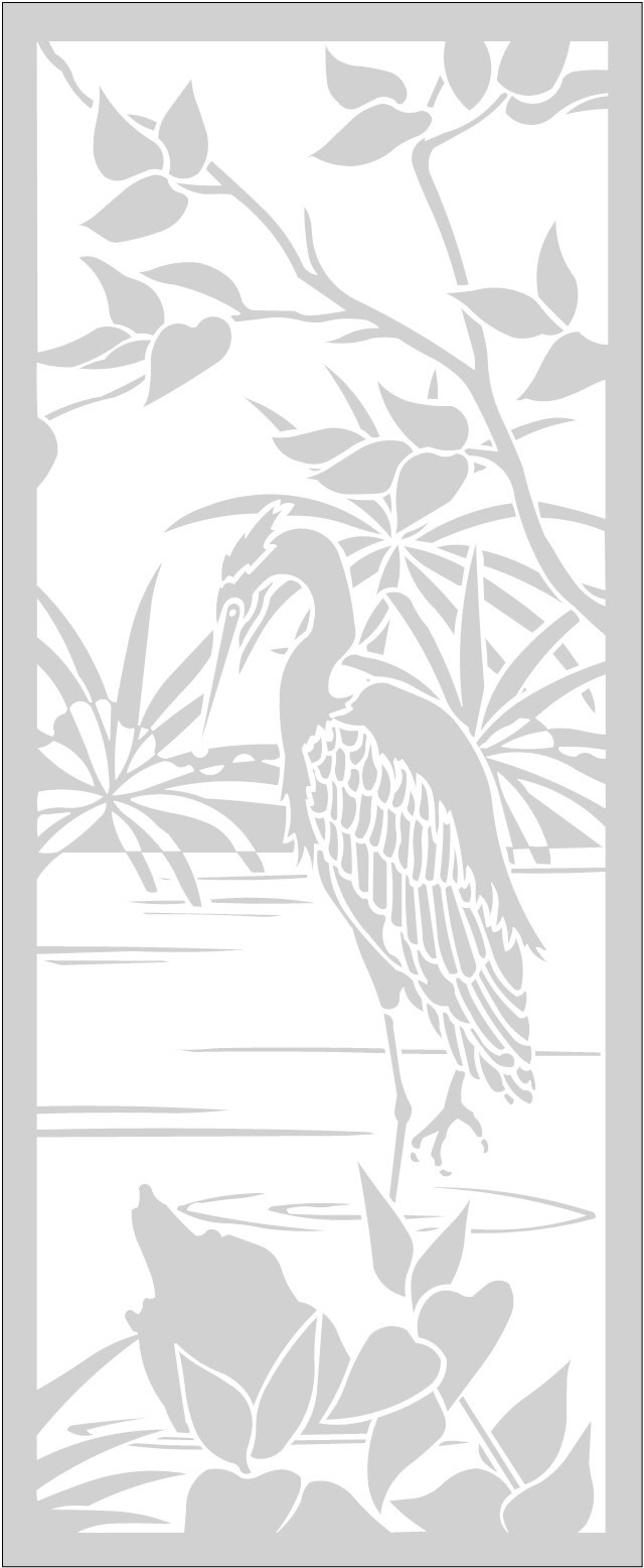 Wildlife & Nature Etched Glass Designs