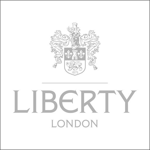 Etched glass Liberty logo with clear background