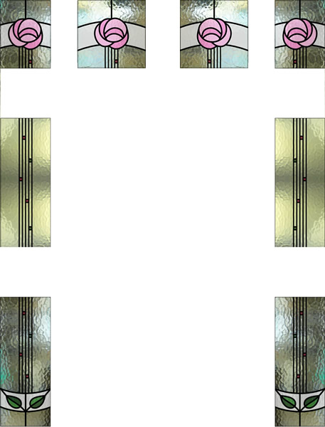 Mackintosh Door Glass