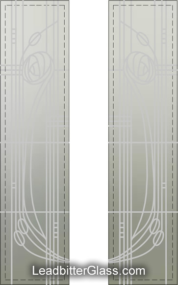 Mackintosh Etched Glass