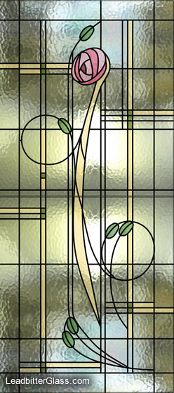 Mackintosh Leaded Glass Feature Window