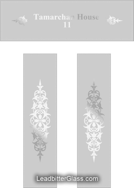 Etched Glass Option 1
