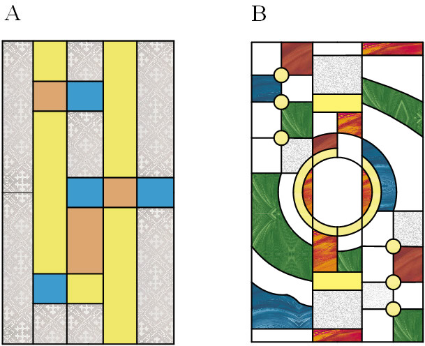 Leaded Stained Glass Door Designs