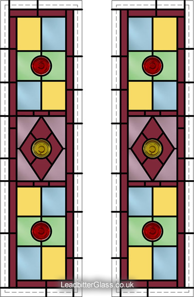 victorian-stained-glass-roundels
