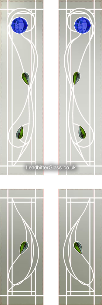 fused-glass-mackintosh-door-set