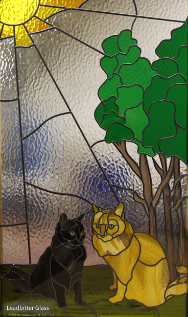 stained-glass-cats