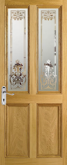etched glass malton doors