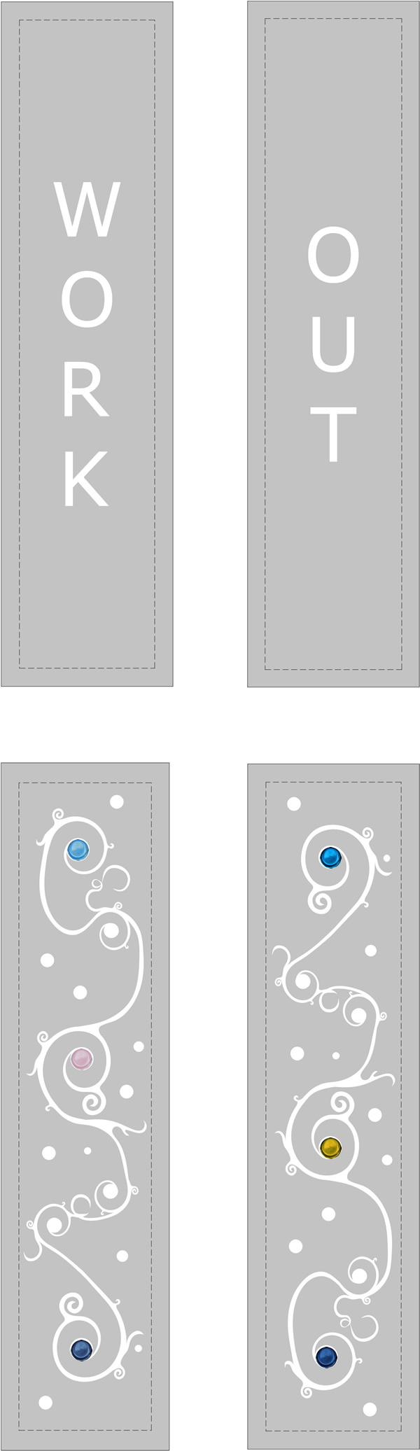 Watson Etched Fused Glass Doors Ipswich