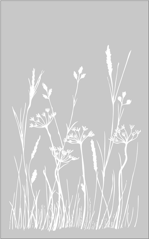 Etched Glass Wheat Etched Glass Wheat Pattern