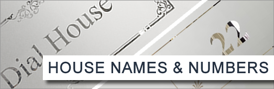House Names & Numbers