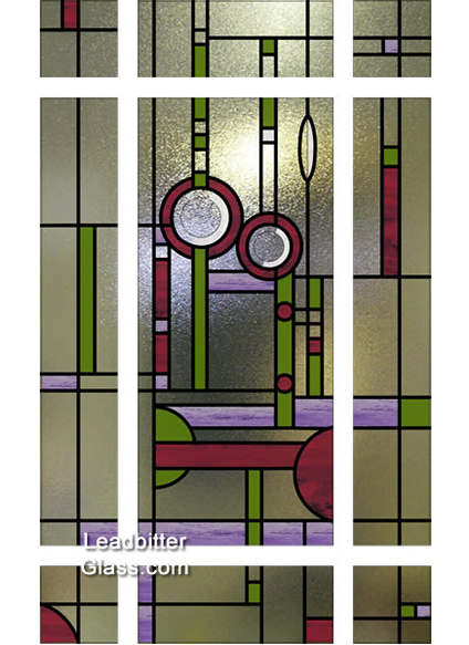 Stained Glass Downham Door