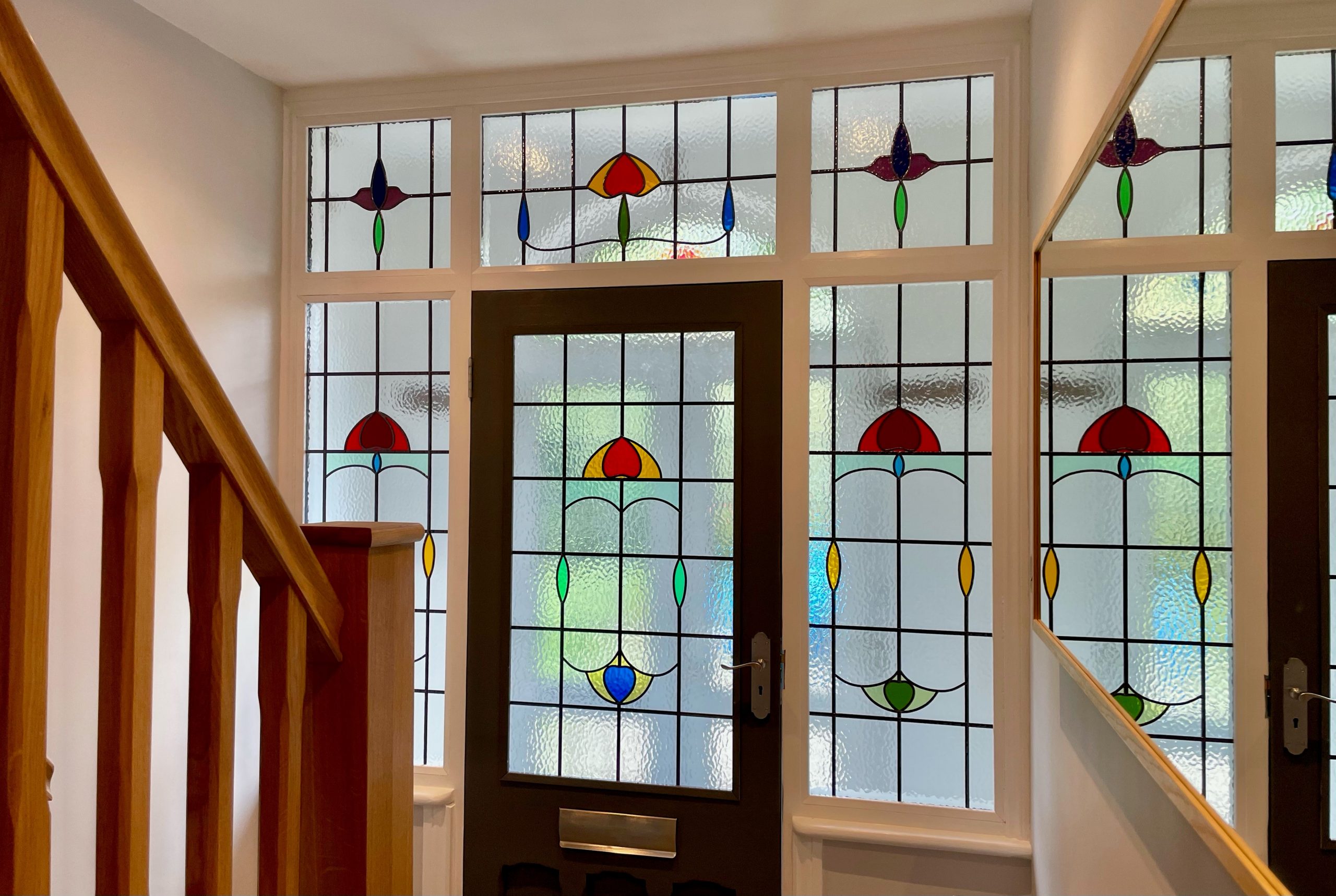 Stained Glass Reproduction Vestibule Nottingham