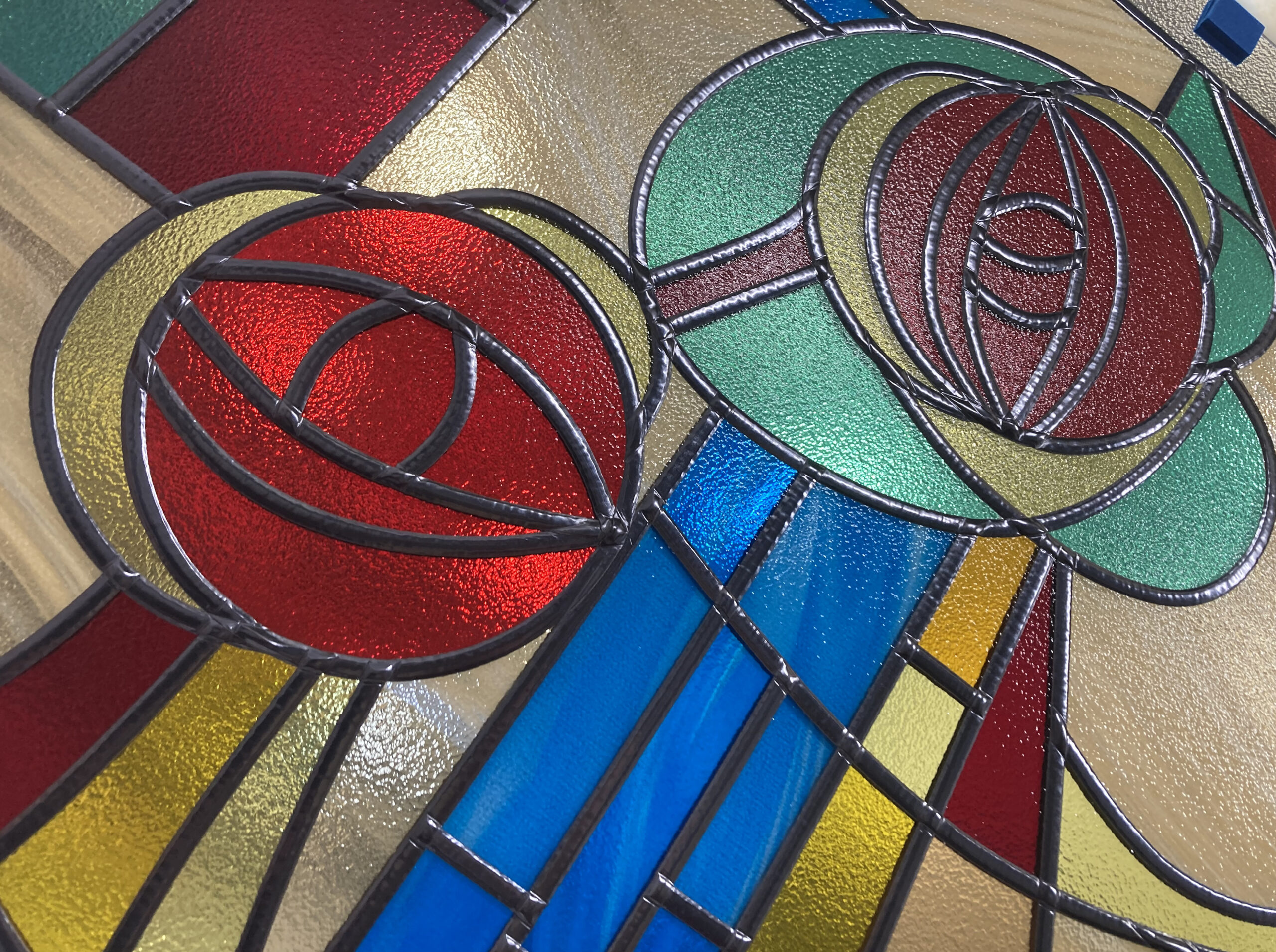 Mackintosh Leaded Glass Feature Window Bristol